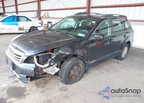 2011 Subaru Outback 2.5I from USA, damaged, VIN 4S4BRBAC5B3430168